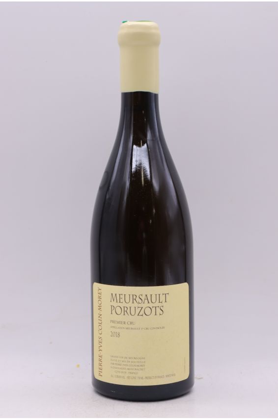 Pierre Yves Colin Morey Meursault 1er cru Les Poruzots 2018