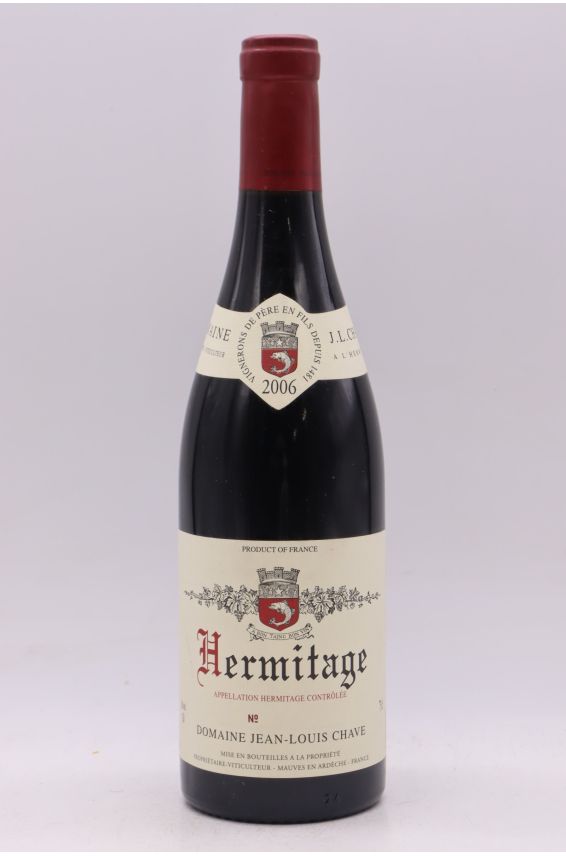 Jean Louis Chave Hermitage 2006