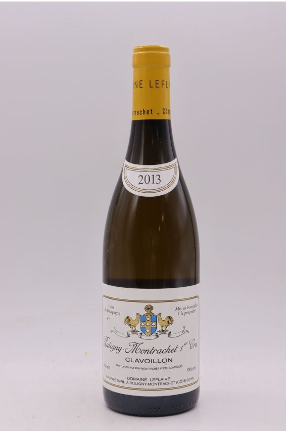 Domaine Leflaive Puligny Montrachet 1er cru Clavoillons 2013