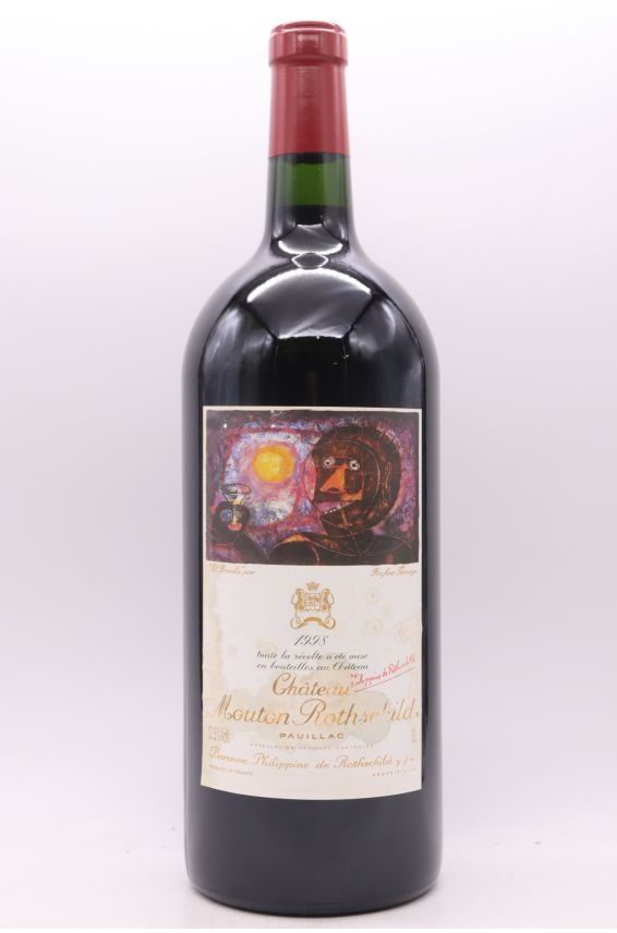 Mouton Rothschild 1998 Double Magnum OWC -5% DISCOUNT !