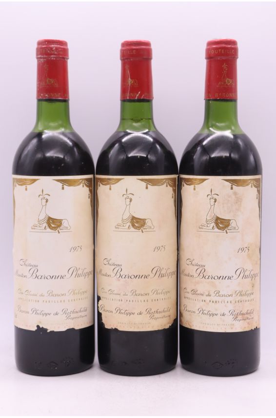 Mouton Baronne Philippe 1975 -15% DISCOUNT !