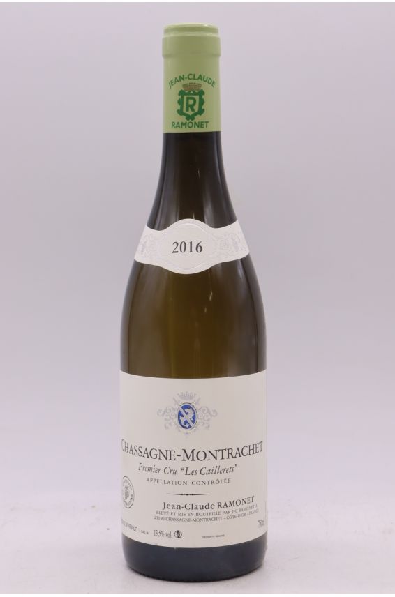 Ramonet Chassagne Montrachet 1er cru Les Caillerets 2016