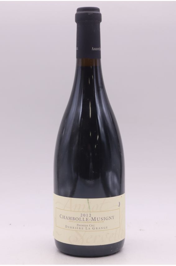 Amiot Servelle Chambolle Musigny 1er cru Derrière le Grange 2012