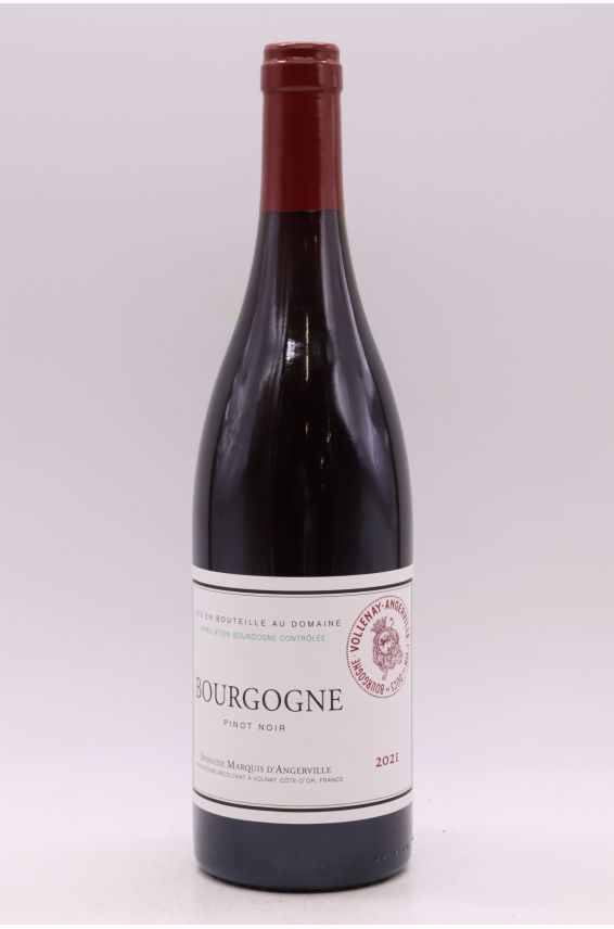 Marquis d'Angerville Bourgogne 2021 rouge