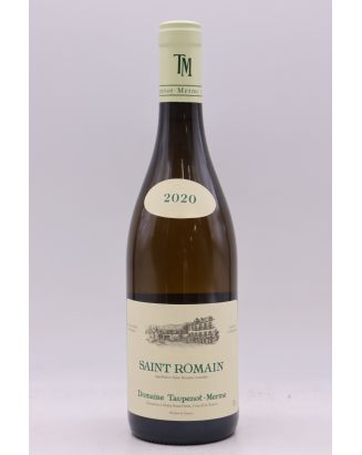 Taupenot Merme Saint Romain 2020 blanc