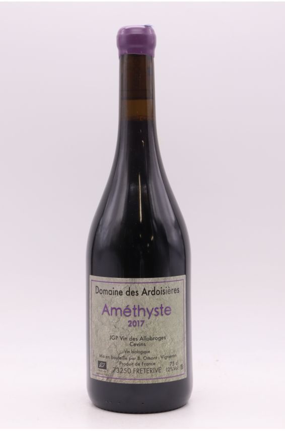 Ardoisières Vin des Allobroges Cevins Améthyste 2017 rouge