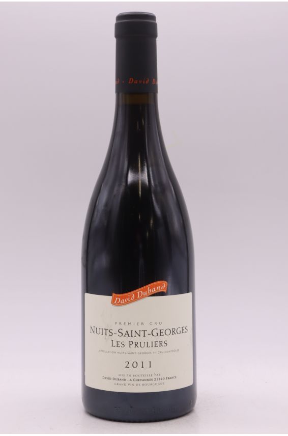 David Duband Nuits Saint Georges 1er cru Les Pruliers 2011