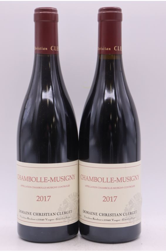 Christian Clerget Chambolle Musigny 2017