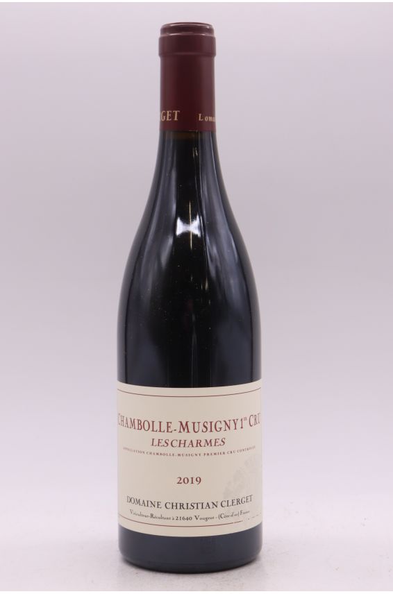 Christian Clerget Chambolle Musigny 1er cru Les Charmes 2019