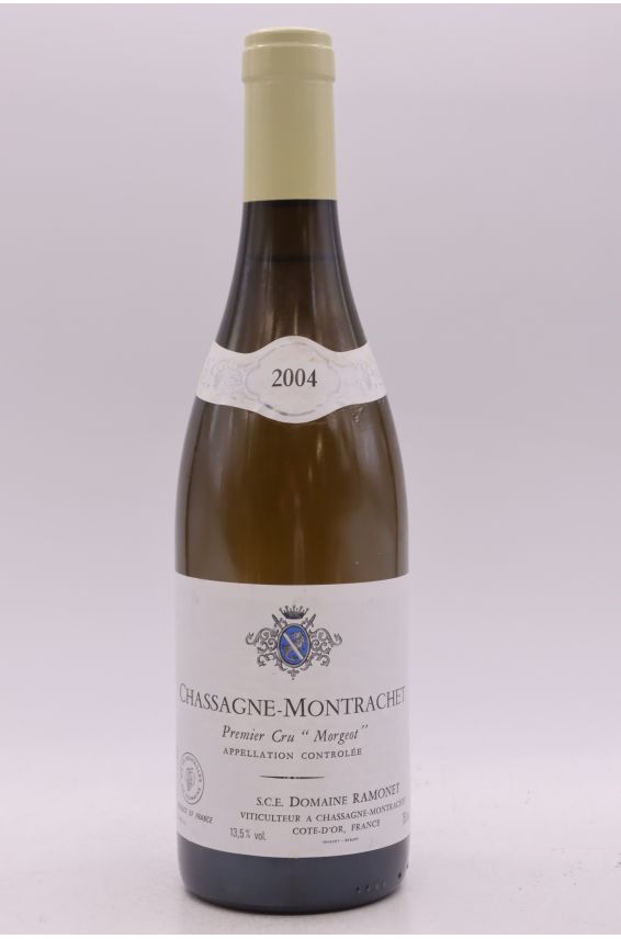 Ramonet Chassagne Montrachet 1er cru Morgeot 2004 blanc