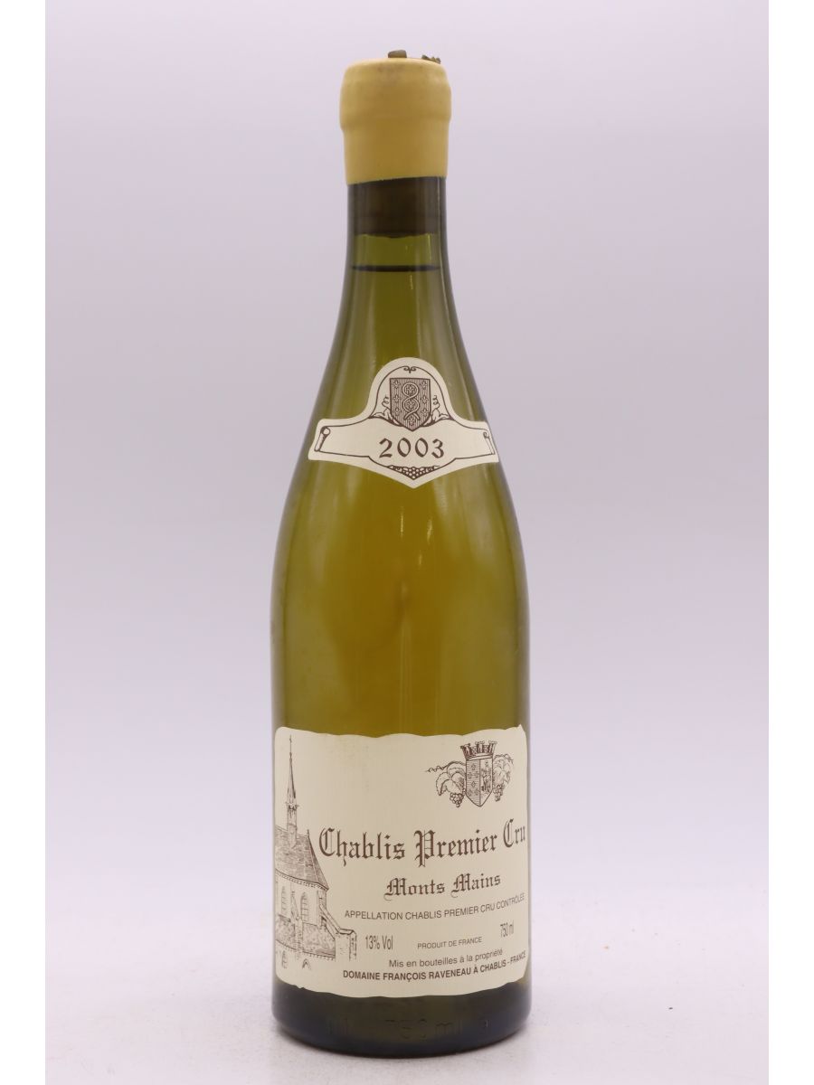 飲料・酒 Chablis 1er Cru Montmains 2003