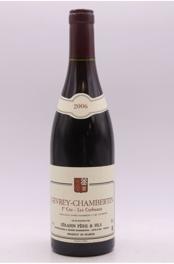 Sérafin Gevrey Chambertin 1er cru Corbeaux 2006