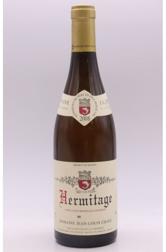 Jean Louis Chave Hermitage 2008 blanc