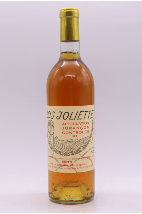 Clos Joliette Jurançon Sec 1971