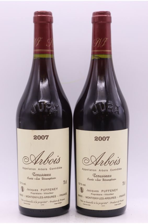 Jacques Puffeney Arbois Trousseau Les Bérangères 2007