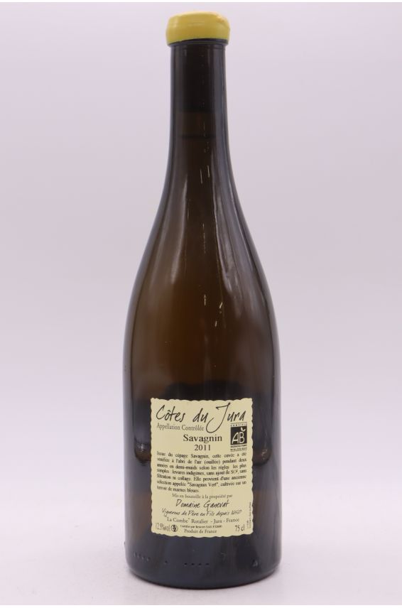 Jean François Ganevat Côtes du Jura Savagnin Les Chalasses Marnes Bleues 2011