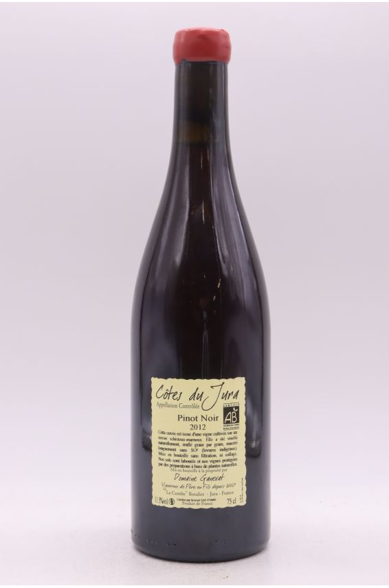 Jean François Ganevat Côtes du Jura Pinot Noir Julien En Billat 2012