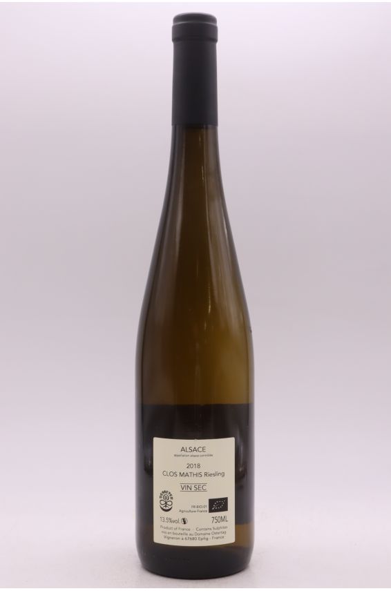 Ostertag Alsace Riesling Clos Mathis 2018