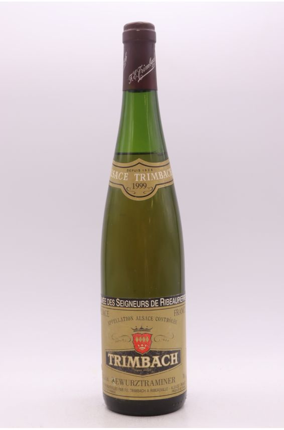 Trimbach Alsace Gewurztraminer Cuvée des Seigneurs de Ribeaupierre 1999 -15% DISCOUNT !