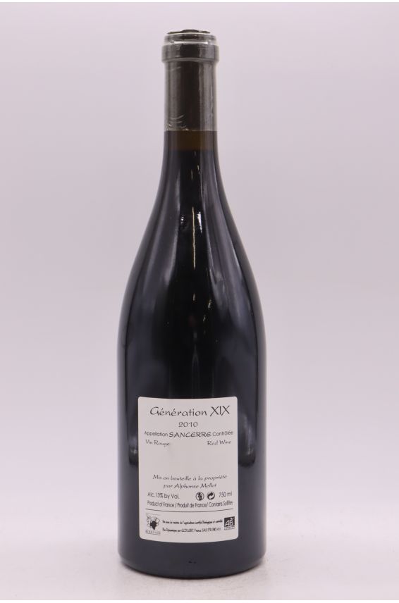 Alphonse Mellot Sancerre Génération XIX 2010 tinto