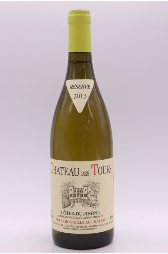 Château des Tours 2013 blanco