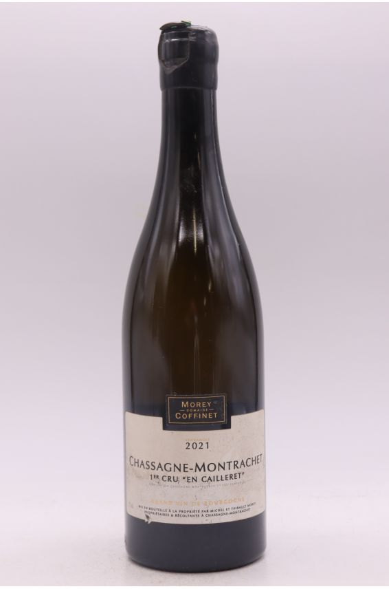Morey Coffinet Chassagne Montrachet 1er cru En Cailleret 2021 blanc