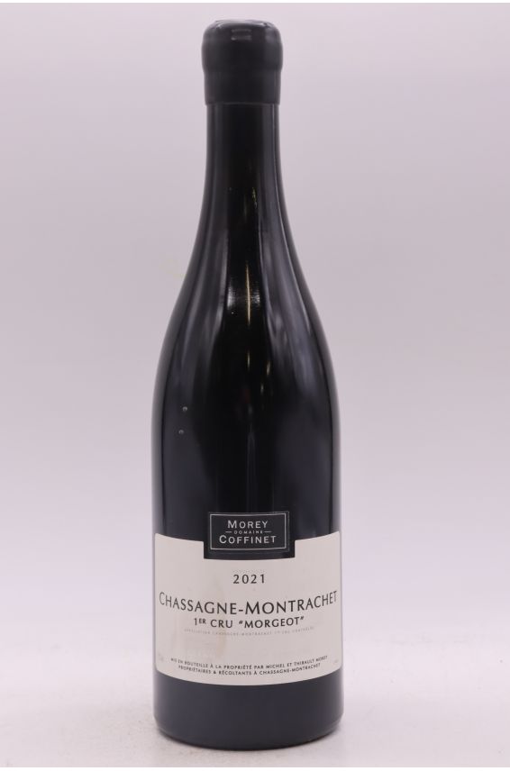 Morey Coffinet Chassagne Montrachet 1er cru Morgeot 2021 rouge