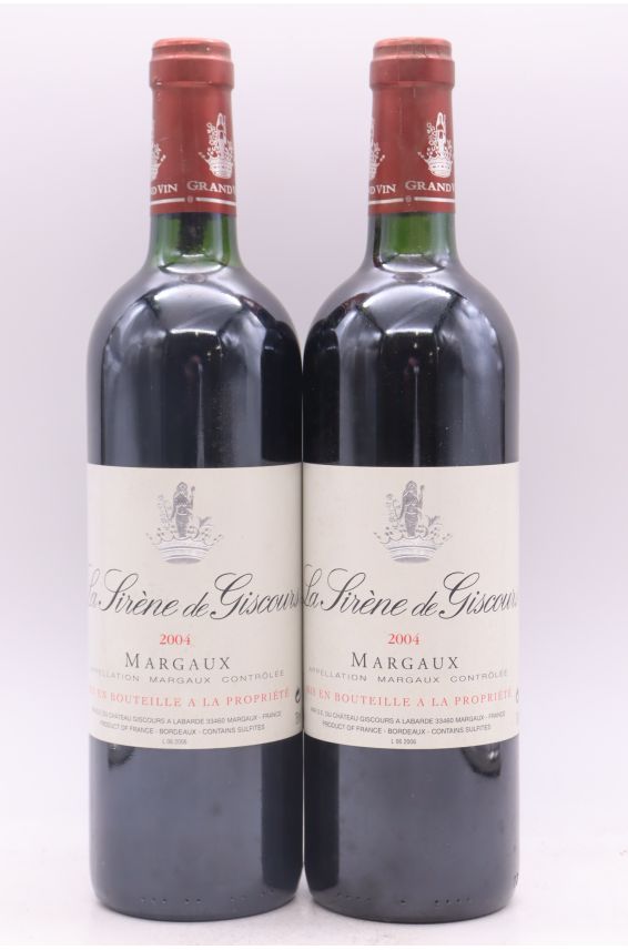 La Sirène de Giscours 2004