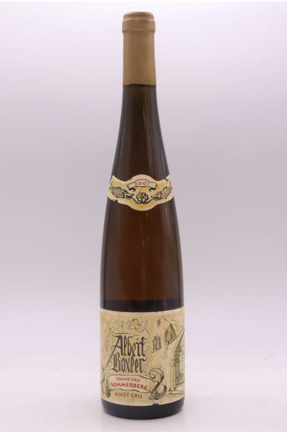 Albert Boxler Alsace Grand cru Pinot gris Sommerberg 2007