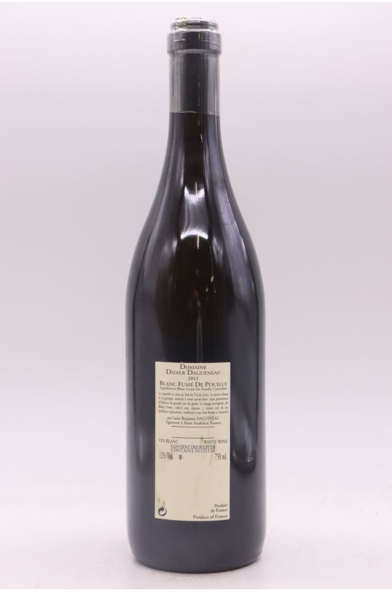 Didier Dagueneau Pouilly Fumé Blanc Fumé de Pouilly 2011