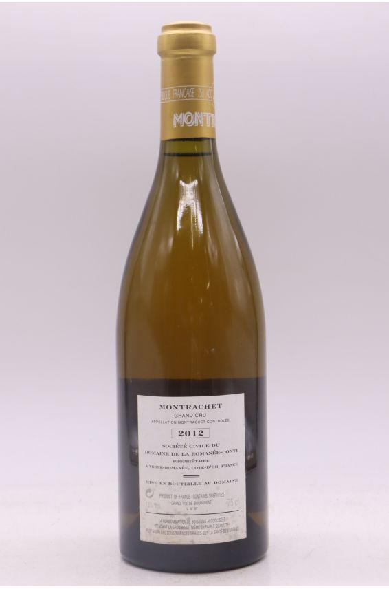 Romanée Conti Montrachet 2012