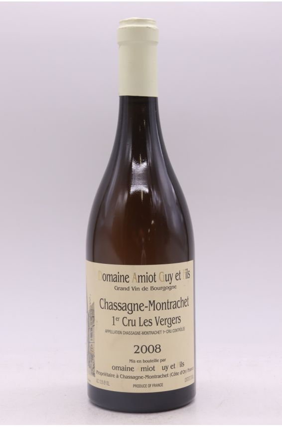 Guy Amiot Chassagne Montrachet 1er cru Les Vergers 2008