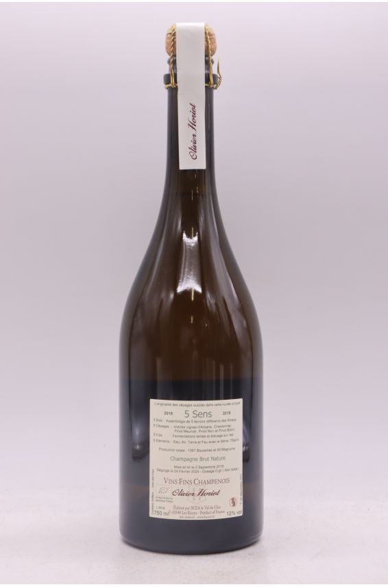 Olivier Horiot 5 Sens Brut Nature 2018