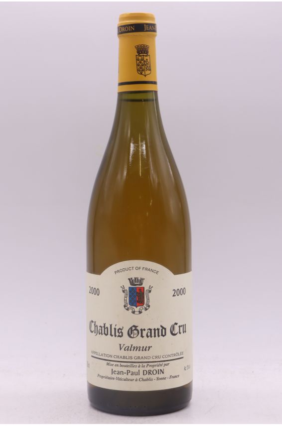 Jean Paul Droin Chablis Grand cru Valmur 2000