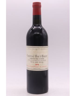 Haut Bailly 1978