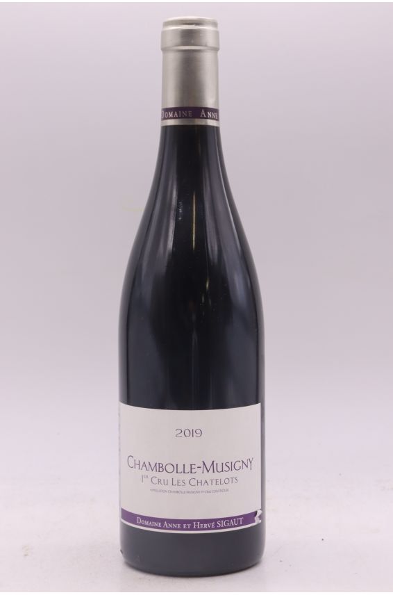 Hervé Sigaut Chambolle Musigny 1er cru Les Chatelots 2019