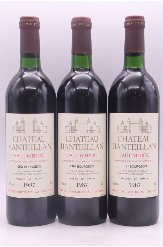 Château Hanteillan cru Bourgeois 1987 -5% DISCOUNT !