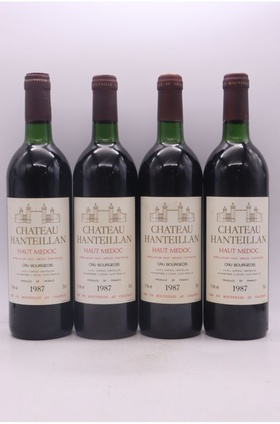 Château Hanteillan cru Bourgeois 1987 -5% DISCOUNT !