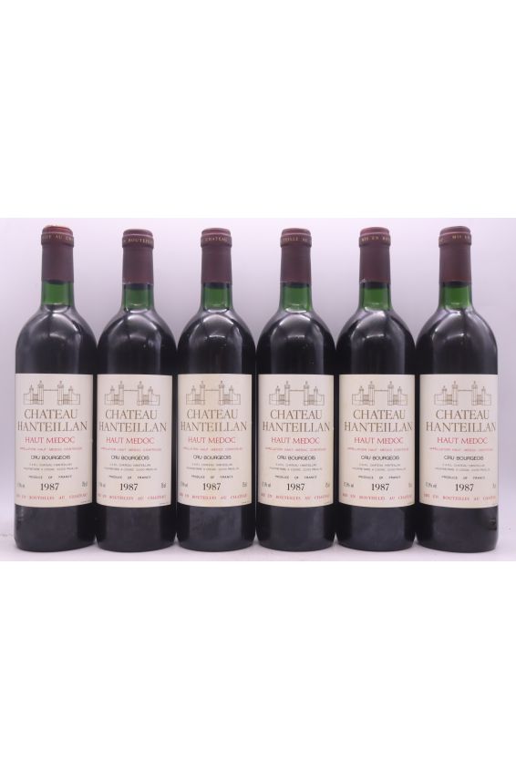 Château Hanteillan cru Bourgeois 1987 -5% DISCOUNT !