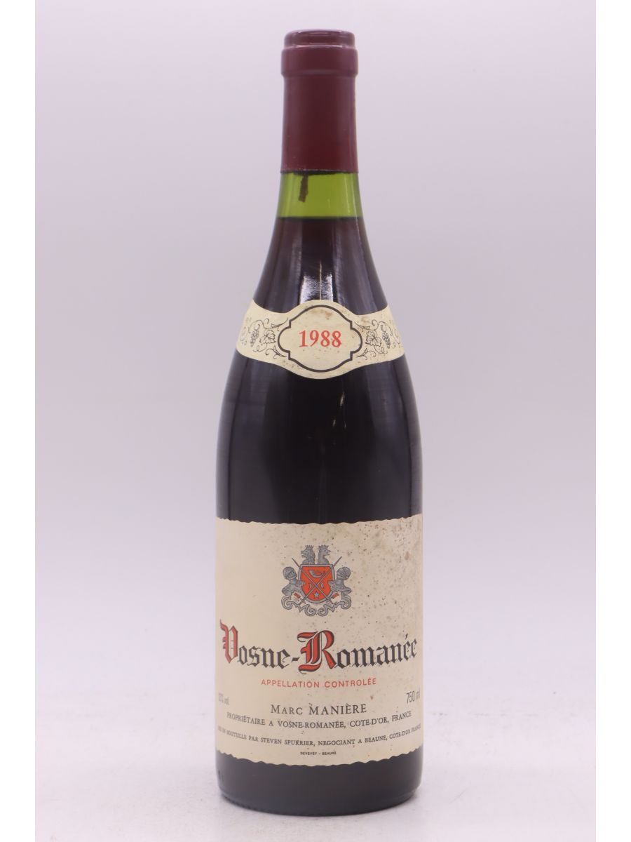 Marc Manière Vosne Romanée 1988