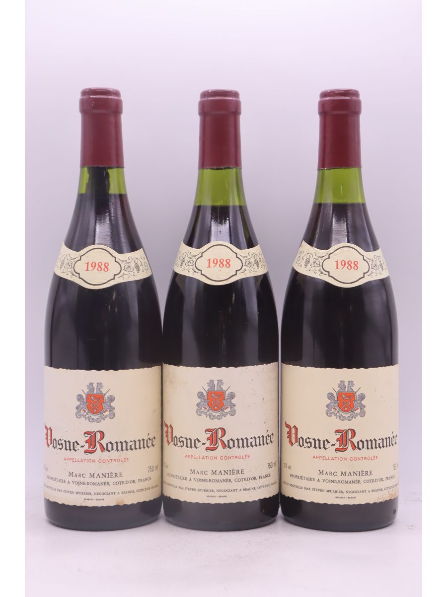 Marc Manière Vosne Romanée 1988