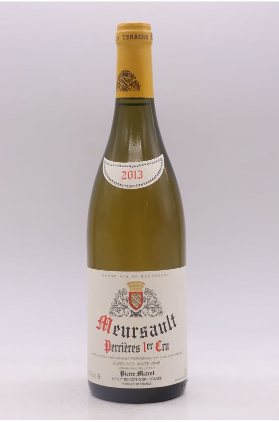 Pierre Matrot Meursault 1er cru Perrières 2013