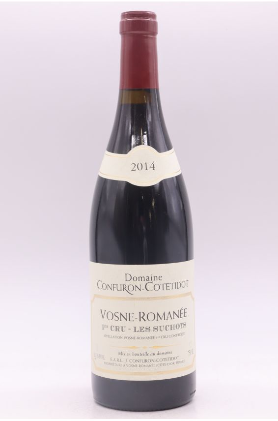 Confuron Cotedidot Vosne Romanée 1er Cru Les Suchots 2014