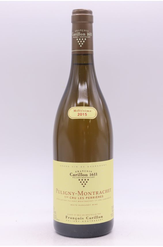 François Carillon Puligny Montrachet 1er cru Les Perrières 2015