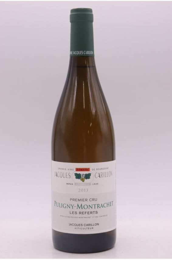 Jacques Carillon Puligny Montrachet 1er cru Les Referts 2013