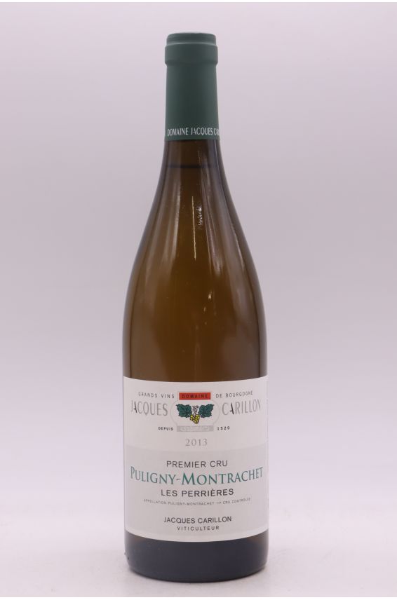 Jacques Carillon Puligny Montrachet 1er cru Les Perrières 2013