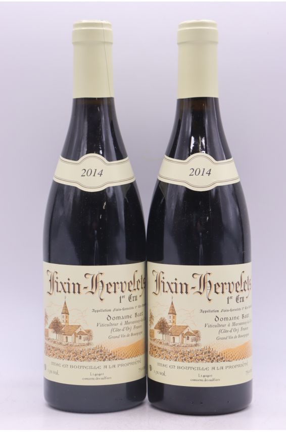 Bart Fixin 1er cru Les Hervelets 2014