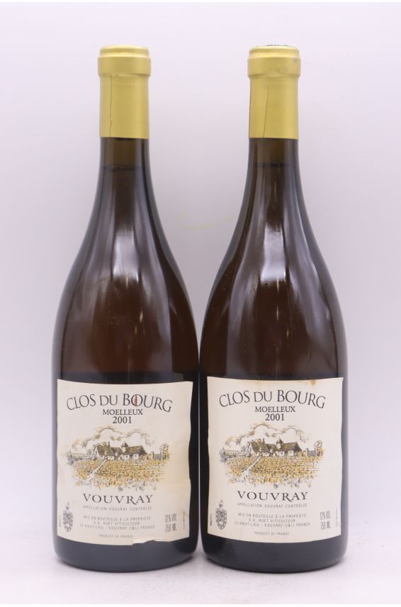 Huet Vouvray Clos du Bourg Moelleux 2001