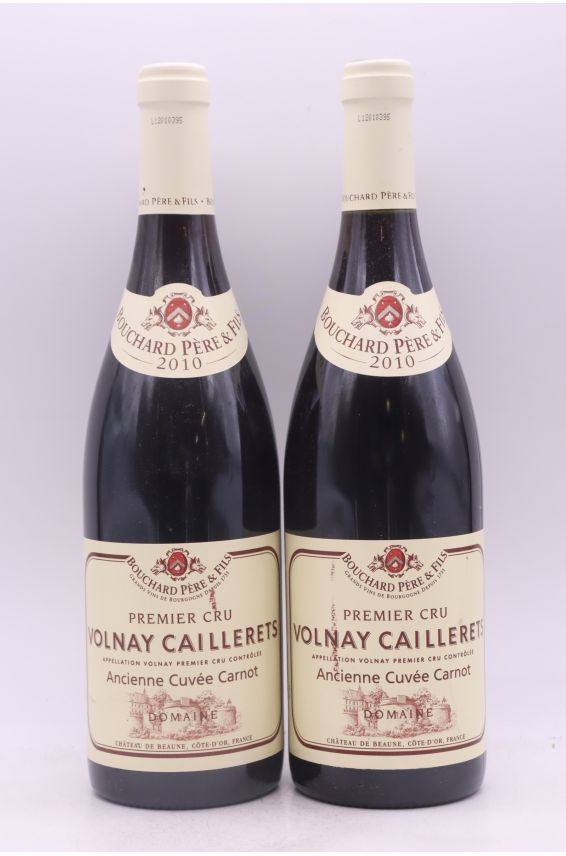 Bouchard P&F Volnay 1er cru Caillerets Ancienne Cuvée Carnot 2010