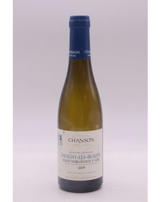 Chanson Savigny les Beaune 1er cru Hauts Marconnets 2009 blanco 37.5cl